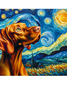 Dogs Cushion Cover (Option: 45x45cm-Vizsla)