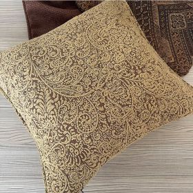 Ethnic Style Cushion Cover Bohemian Style (Option: Brown-45 X45cm Pillowcase)