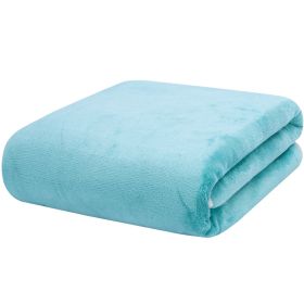 Large Cotton Absorbent Quick Drying Lint Resistant Towel (Option: Turquoise thickened-120x200cm)