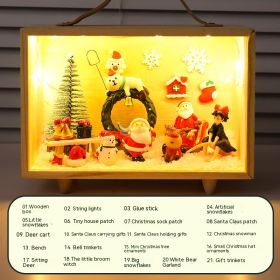 Eve Gift For Girls Advanced Sense Practical Children's Handmade Diy The Christmas Cottage (Option: Christmas Ball-20x13x11)