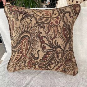 Ethnic Style Cushion Cover Bohemian Style (Option: Emerald green-45 X45cm Pillowcase)