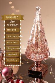 Desktop Mini Luminous Tree Decorative Lamp Layout (Option: K)