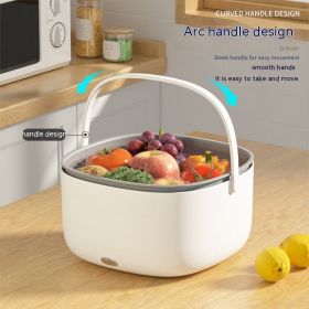 Portable Household Fruit Meat And Vegetables Remove Pesticide Residues Dish-washing Machine (Option: With Battery)