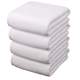 Pure Cotton Face Wash Hotel Absorbent Beauty Salon Special Face Towel (Option: White-150g 35x75cm)