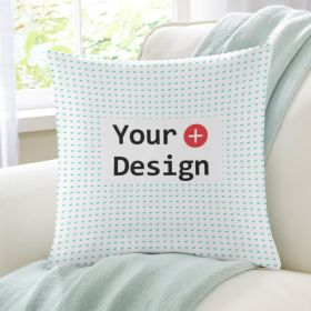 POD Home Fashion Simple Pillow Cover Customized Contact Business (Option: Photo Color-26x26inch)