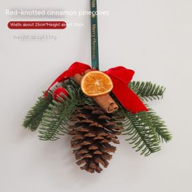 Christmas Decoration Pine Cone Pendant (Option: Chinese Cinnamon Pine Cones)