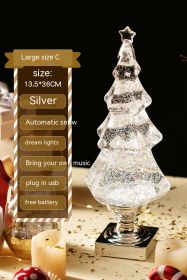 Desktop Mini Luminous Tree Decorative Lamp Layout (Option: Q)