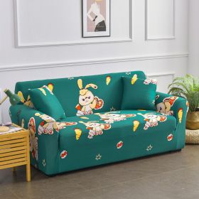 All-inclusive Stretch Printed Sofa Cover (Option: Turski-Four People)